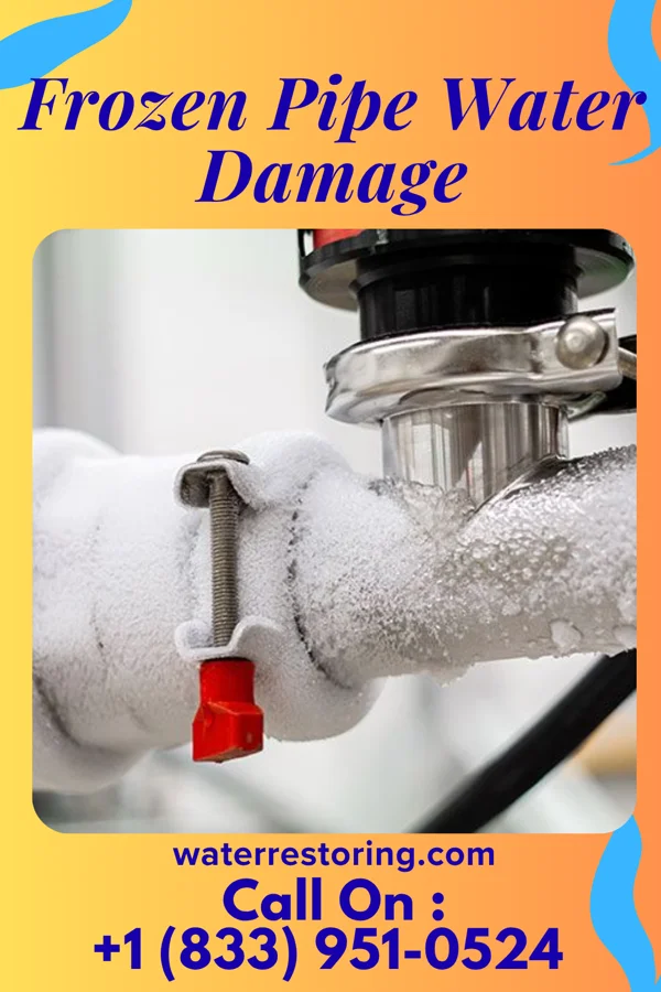Frozen Pipe Water Damage in Blacksburg, VA